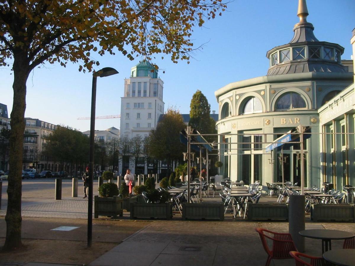 Le Charleston 3P 5 Minutes Disney Parking Gratuit Terrasse เชสซี ภายนอก รูปภาพ