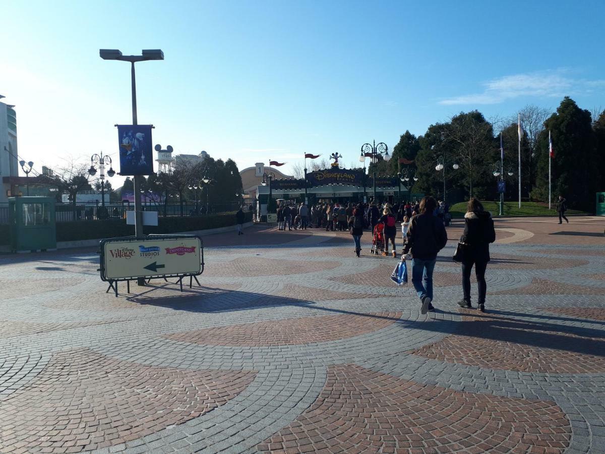 Le Charleston 3P 5 Minutes Disney Parking Gratuit Terrasse เชสซี ภายนอก รูปภาพ