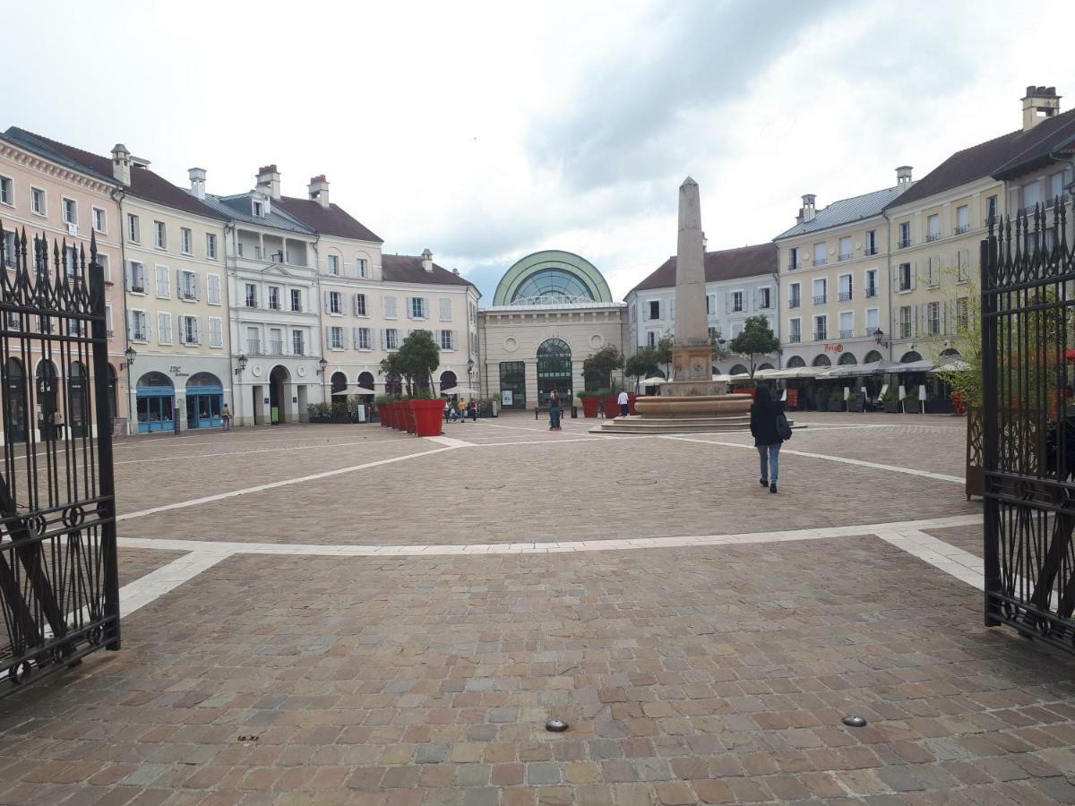Le Charleston 3P 5 Minutes Disney Parking Gratuit Terrasse เชสซี ภายนอก รูปภาพ